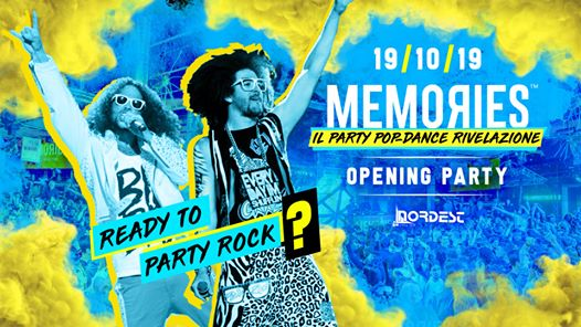MEMORIES • Opening Party • Discoteca Nordest