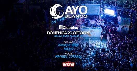 Cayo Blanco in Tour - il Clubbino - Thiene