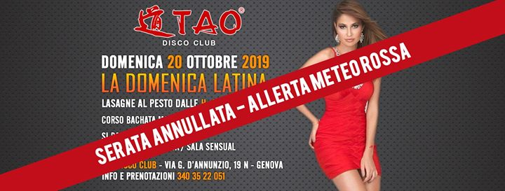 Balla Col Sorriso Y Mivida Latina @TAO - dom.20/10/2019