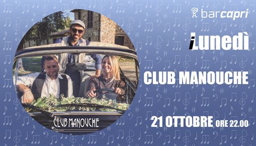 Bar Capri 21/10 - Club Manouche
