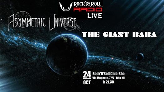 Rock’n’Roll Radio Live: The Giant Baba+Asymmetric Universe