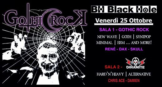 Gothic Rock - Darkwave Milano & Dinamite Rock Metal Party