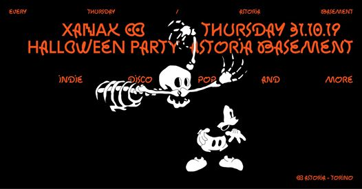 XAN▲X Halloween PARTY // Thu 31.10.19 // Astoria Basement
