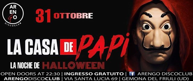 La CASA De PAPI > la noche de Halloween < Arengo DISCO CLUB !