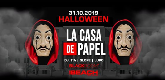Halloween 2019 - Casa De Papel Party - The Beach Club Milano