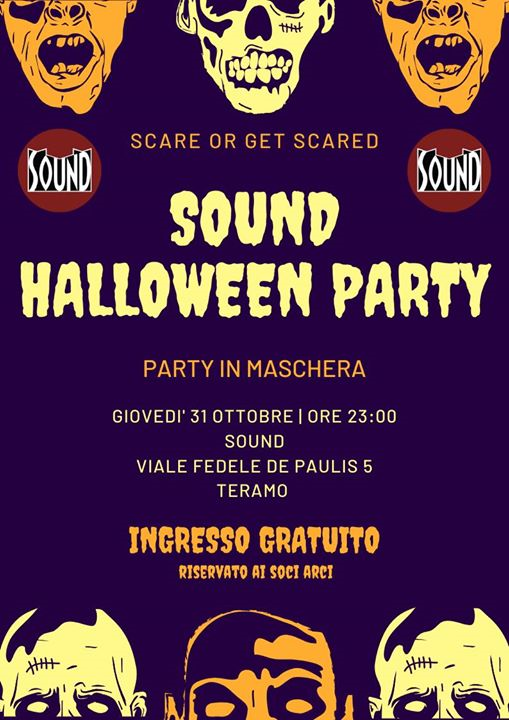 Halloween Party @Sound