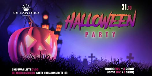 Halloween Party @oleandrodiscoclub