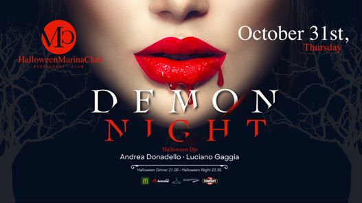 31 Ott - Demon Night, Marina Club