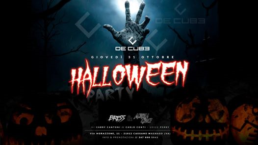 De Cube's Halloween Party 31.10.19