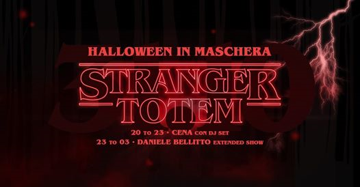 Stranger Totem | Halloween in maschera