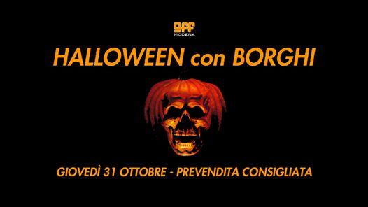 Halloween con Borghi at OFF Modena live: i Disumani e Passerotto