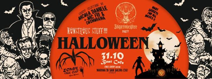 Monstrous Stuff!! Halloween Party | Beat Cafe