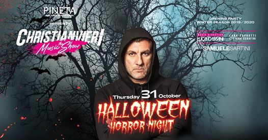 Christian Vieri • Halloween Horror Night • Giovedì 31 Ottobre •