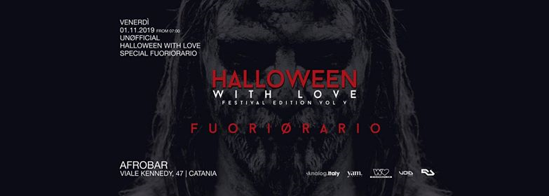 Halloween With Love U N Ø F F I C I A L Fuoriorario