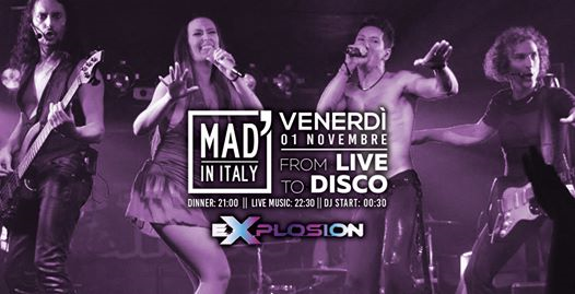 From: Live To: Disco - Explosion Band / Luca Fregonese Dj