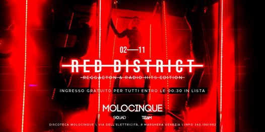 RedDistrict - Free entry - Reggaeton Radio Hit edition @Molo5