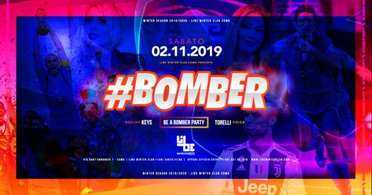Bomber Party at Libe Winter Club, Sabato 2 Novembre 2019