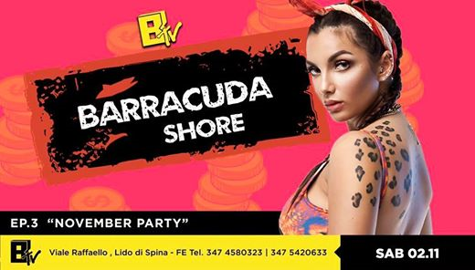 November party at Barracuda Club | Donna €1 entro 00.00