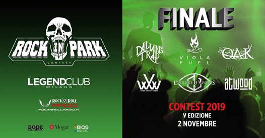 Rock In Park Contest - La Finale // 02.11.19 Legend Club Milano