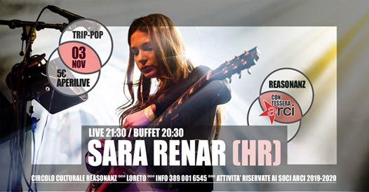 Sara Renar [croatian trip-hop] aperilive @Reasonanz