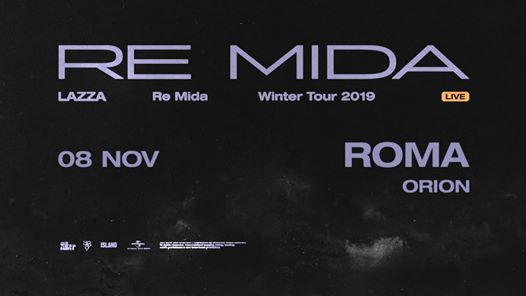 Lazza | Re Mida Tour 2019 at Roma, Orion