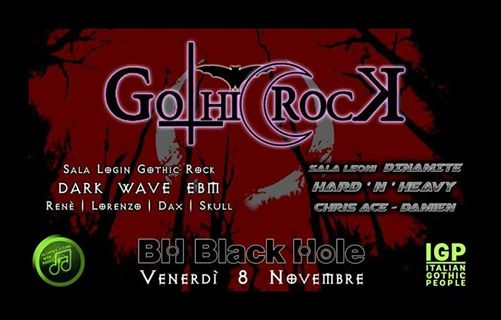 Gothic Rock e Dinamite at Black Hole