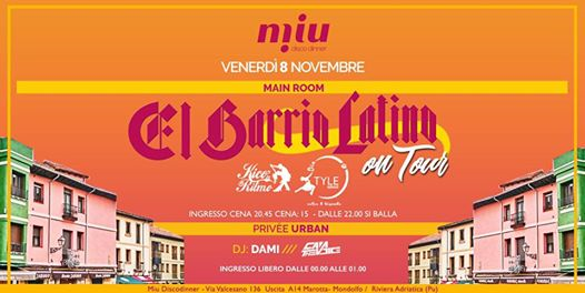 Special Event // Main : El Barrio Latino / Prive : UrbanDisco