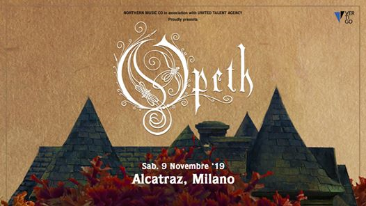 Opeth | Milano, Alcatraz