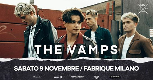 The Vamps in concerto a Milano