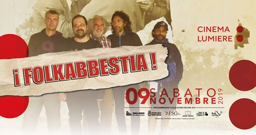 09/11/19 Folkabbestia | Cinema Lumiere