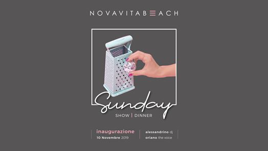 Novavita Beach - Inaugurazione - Domenica 10 Novembre 2019