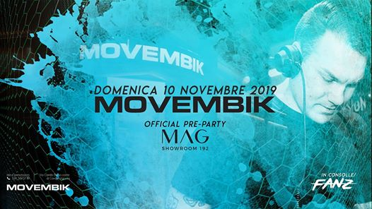 Official Preparty MAG - Domenica 10.11.19