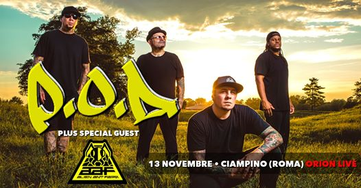 POD + Alien Ant Farm at Orion Live, Ciampino - Roma