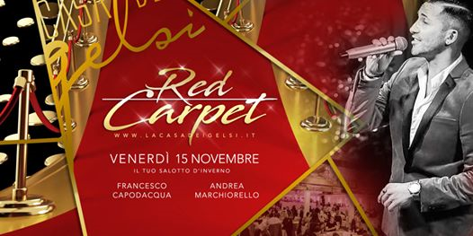 Red Carpet con Francesco Capodacqua • 15 novembre 2019