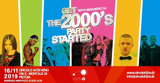Get The 2000's Party Started with Maghero djset@H2NO