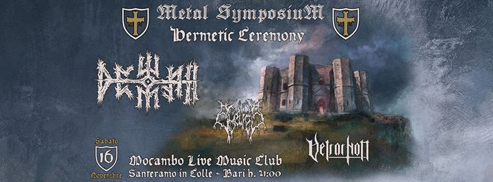 MetalSymposium HermeticCeremony 16/11 Dewfall/Eyelids/Vetrarnott