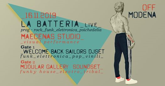 MODERNA_La Batteria Live_/DjSet_Visual_Set@OFF Modena