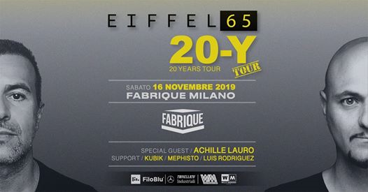 Eiffel 65 - 20-Y Tour