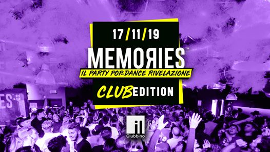 MEMORIES • Club Edition @il Clubbino