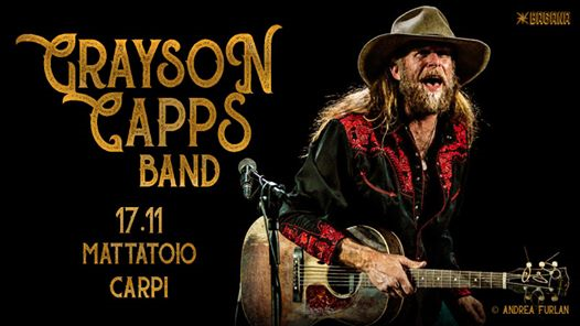 Grayson Capps live at Collettivo Mattatoyo, Carpi (MO)
