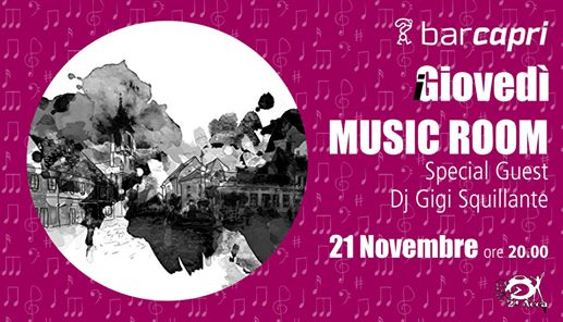 Bar Capri 21/11 "Music Room" Special Set Gigi Squillante