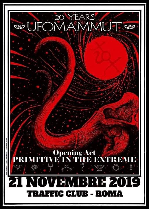 Ufomammut 20 Years @Traffic open act: Primitive in the Extreme