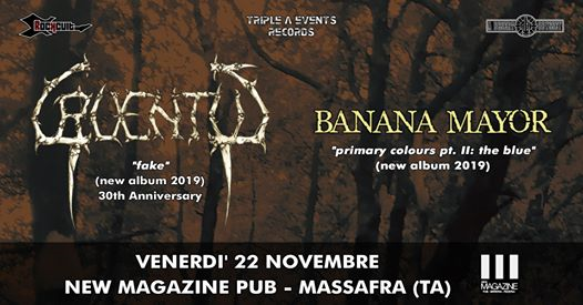 Cruentus + Banana Mayor live @New Magazine (Massafra/TA)