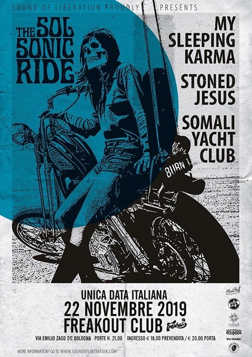 Sold Out! /// Stoned Jesus, Somali Yacht Club | Alchemica