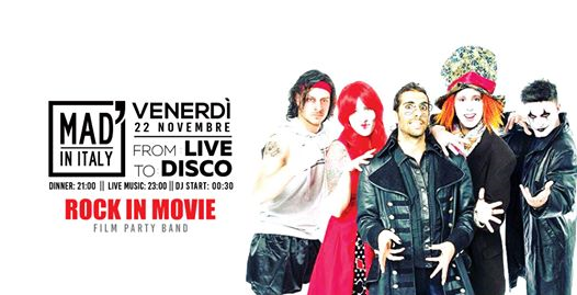 From: Live To: Disco - Rock in Movie / Mathia Guerzoni Dj