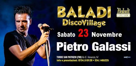 Pietro Galassi @ BALADI' DiscoVillage