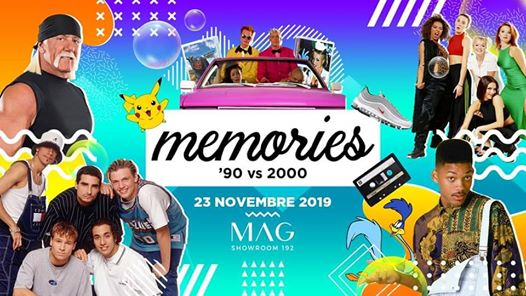 Memories ‘90vs2000 • MAG Showroom192 [Opening Party]