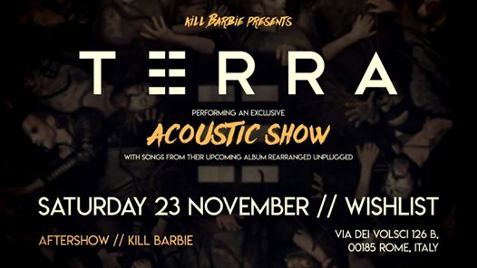 TERRA acoustic live + Kill Barbie