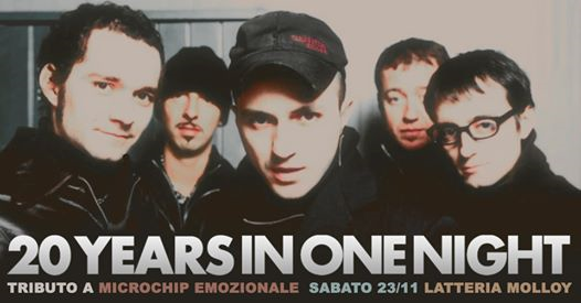 20 YEARS IN ONE NIGHT Party / Tributo a Microchip Emozionale
