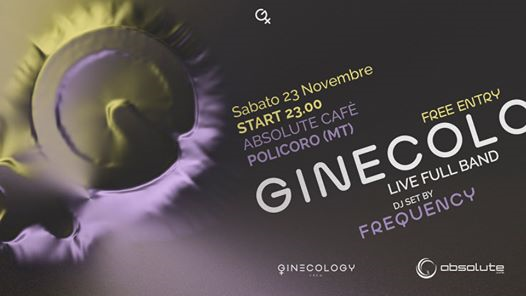 Ginecology Live At Absolute Cafè